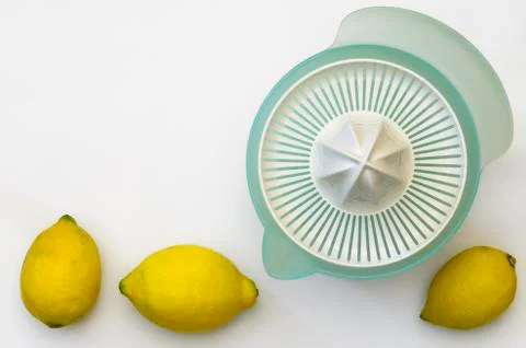 Lemon squeezer 04-lemons Stock Photos