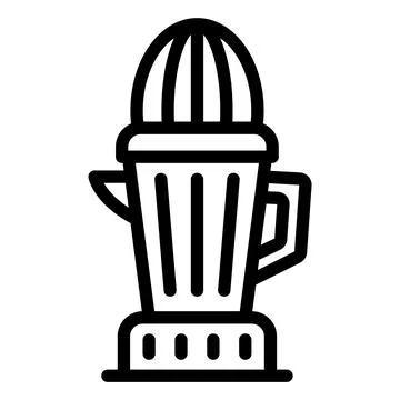 Lemon Squeezer Vector Icon Design Illustration Stock Illustration