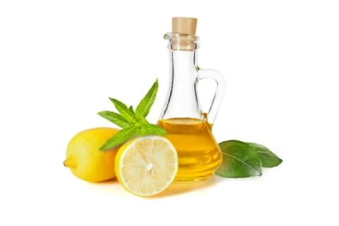 Lemon syrup Stock Photos