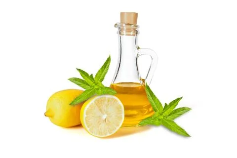 Lemon syrup Stock Photos