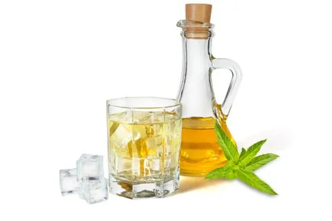 Lemon syrup Stock Photos