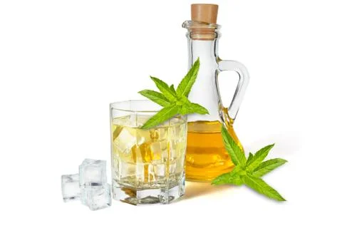 Lemon syrup Stock Photos