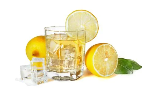 Lemon syrup Stock Photos