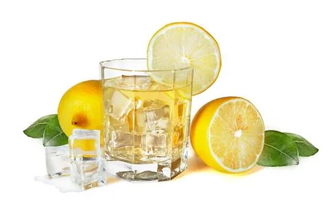 Lemon syrup Stock Photos