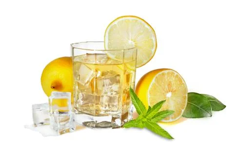 Lemon syrup Stock Photos
