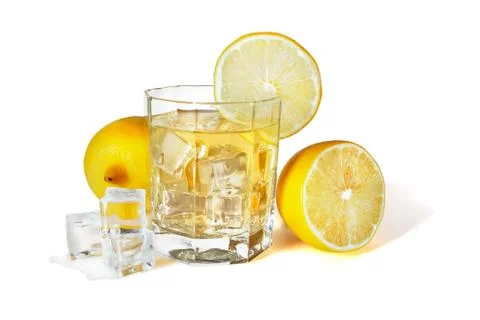 Lemon syrup Stock Photos
