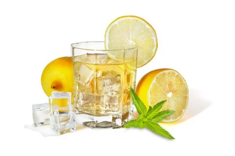 Lemon syrup Stock Photos