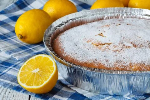 Lemon tart Foto stock