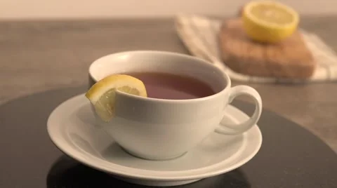Lemon Tea. 스톡 동영상 61356995