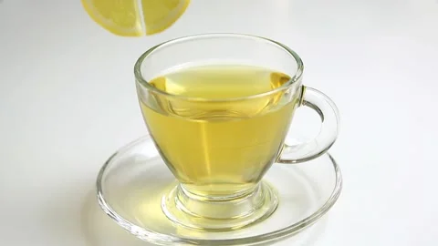 Lemon tea Stock Footage 148341674