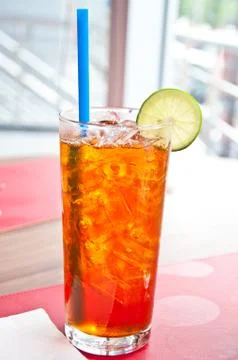 Lemon tea 스톡 사진