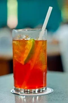 Lemon tea. Stock Photos