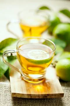 Lemon tea Stock Photos