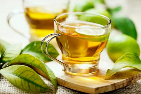 Lemon tea Stock Photos