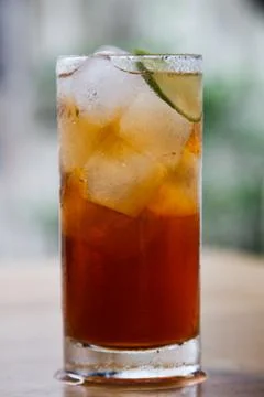 Lemon tea. Stock Photos