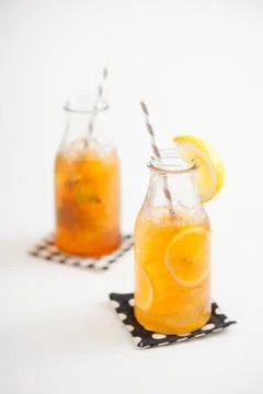 Lemon tea Stock Photos