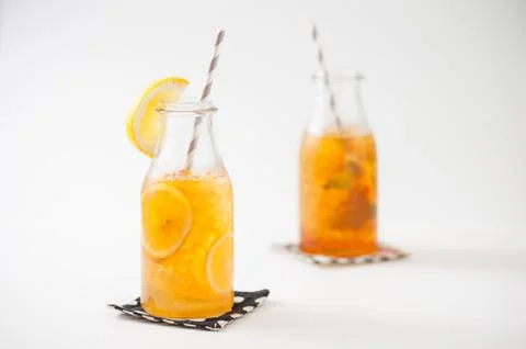 Lemon tea Stock Photos