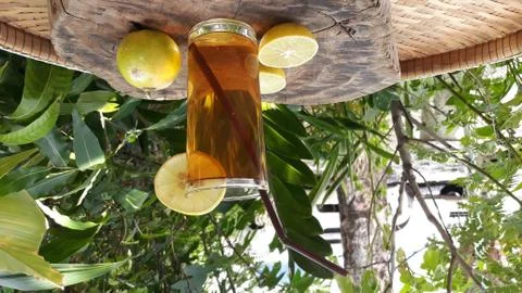 Lemon tea, Stock Photos