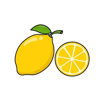 Lemon Vector Stock Illustration