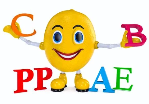 Lemon vitamins 스톡 일러스트