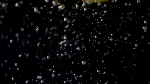 Lemon in water Stock Footage 222821295