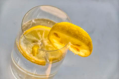Lemon Water Stock Photos
