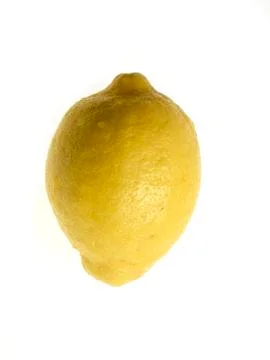 Lemon on white background 02 Stock Photos