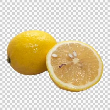Lemon  on white background 06 Stock Photos