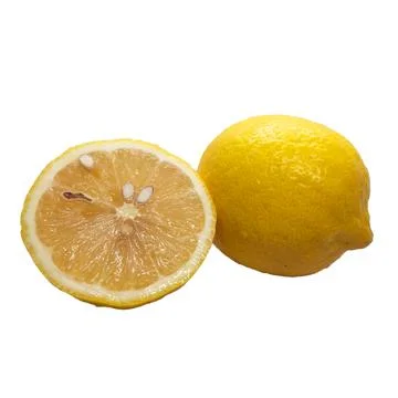 Lemon  on white background 07 Stock Photos