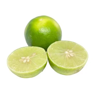 Lemon on white background Stock Photos