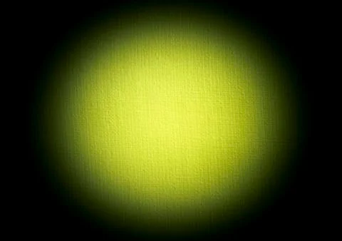 Lemon yellow colored canvas spot Stock Illustration