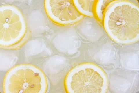 Lemonade background Stock Photos