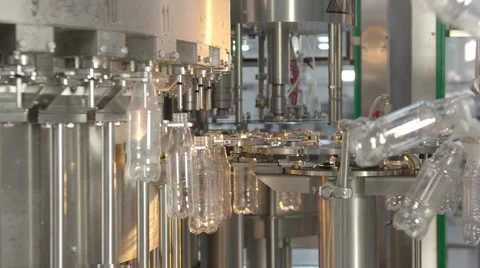  Lemonade bottle conveyor industry  Stock-Footage 66461863