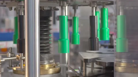  Lemonade bottle conveyor industry  Stock-Footage 66461888
