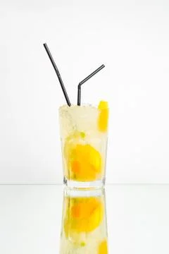 Lemonade coctail drink Stock Photos