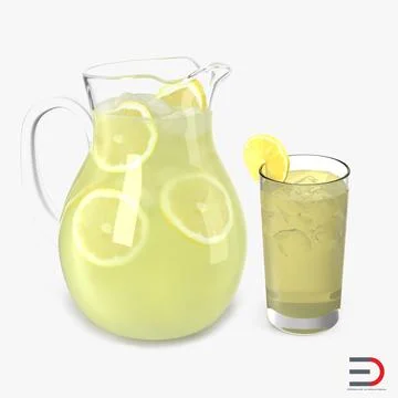 Lemonade Collection 3D Model