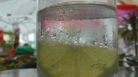 Lemonade fresh drink with lemon Stock Footage 10808051