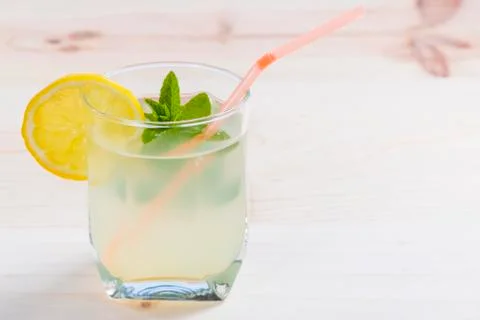 Lemonade glass Stock Photos