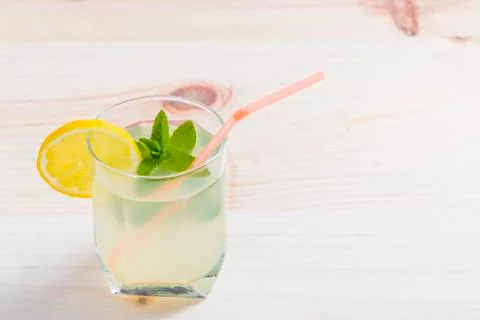 Lemonade glass Stock Photos