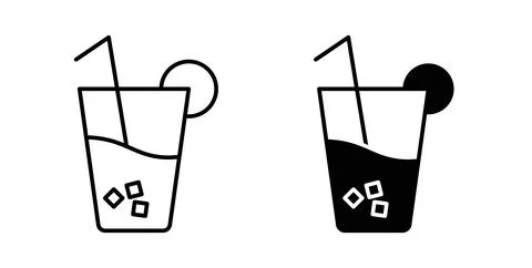Lemonade icon vector art Illustrations Stock Illustration