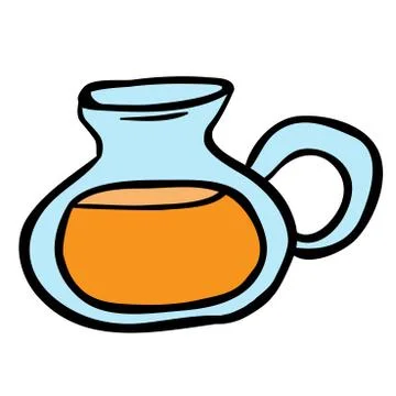 Lemonade jug Stock Illustration