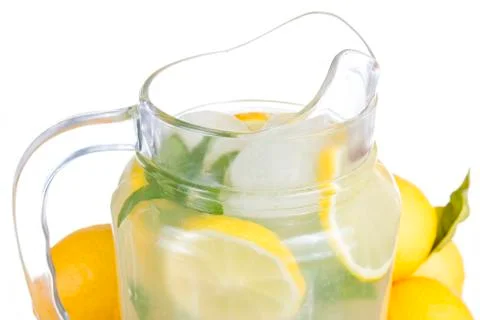 Lemonade jug Stock Photos