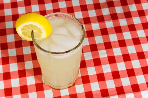 Lemonade at picnic Stock Photos