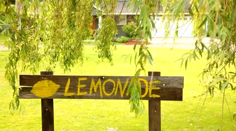 Lemonade stand Stock Footage 61658410