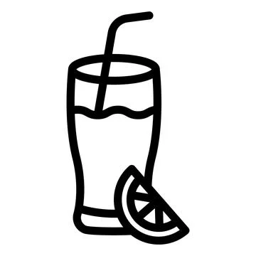 Lemonade Vector Icon Design Illustration Stock Illustration