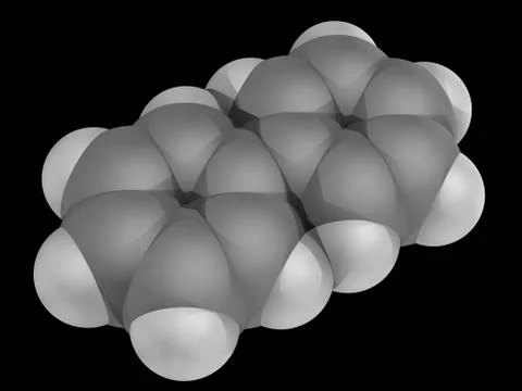 Lemonene molecule Stock Illustration