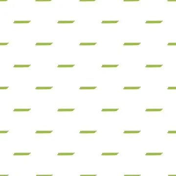 Lemongrass stalks seamless pattern on white background Illustrazione stock