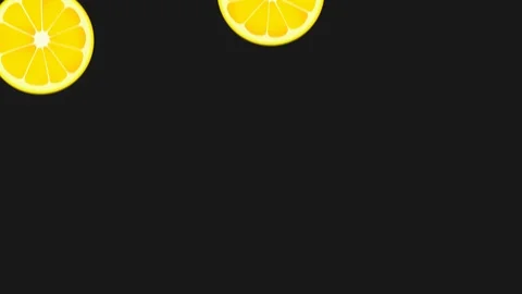 Lemons 4K 60fps Background Stock Footage 111531387