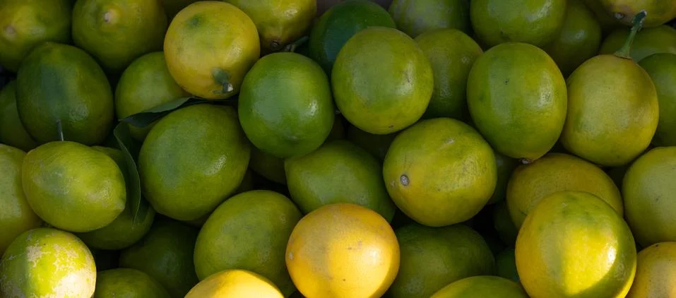 Lemons as background and texture Stock Photos