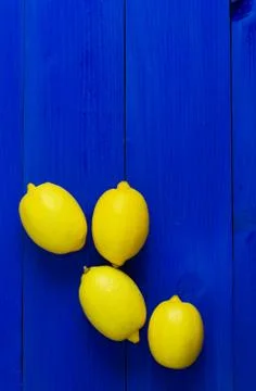 Lemons background Stock Photos